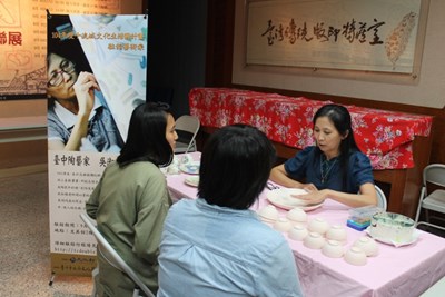 2015雙十流域文化生活圈  陶藝家吳淑櫻台灣傳統版印特藏室駐館