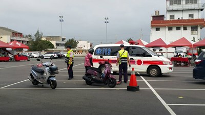 預防河川揚塵 中市府舉辦應變防護聯合演練
