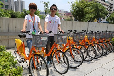 擴充山海屯城iBike租賃站 明年盼達200座