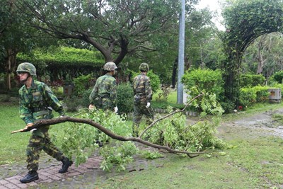 脫離杜鵑暴風圈 中市災應中心任務型二級開設 各地區已復電8成
