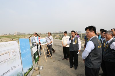 視察水湳國際會展中心 林市長：展覽及會議多功能使用