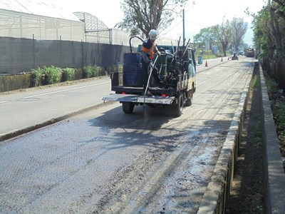 迎接新社花海及花毯節 市府10月底前完成新社三條道路路平
