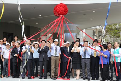 明道中學歡度46周年校慶 「起家厝」明道樓同日落成