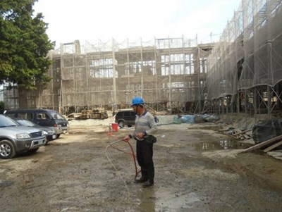 市府公共工程強化防塵揚措施 為市民健康把關