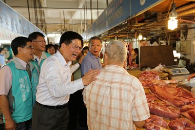 梧棲第一市場人氣攤商表揚 林市長盼活化傳統市場 吸引人潮