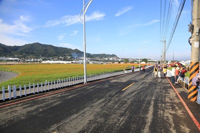迎接新社花海及花毯節 市府完成展場週邊道路路平 林市長盼打造台中成花園城市