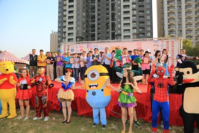 43家企業揪團當志工 林市長共同宣誓 感謝民間善心