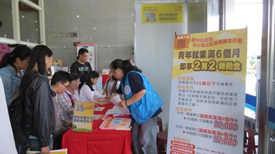 穩定就業獎勵金最高2萬2 市府將再調查獎勵金滿意度及穩定就業幫助度