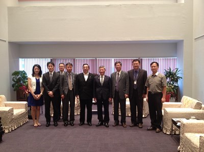 日本東廣島市長拜會市府     張副市長盼促進雙方產業觀光交流