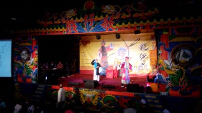 大里杙福興宮亂彈戲台中媽祖國際觀光文化節圓滿壓軸 林市長盼亂彈戲傳承下去