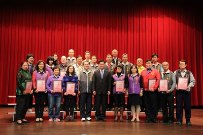 資源回收績優單位聯合頒獎       林市長盼推廣成功經驗