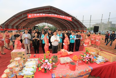 港區運動公園動工  林市長盼豐富海線運動環境  打造台中成為運動城市