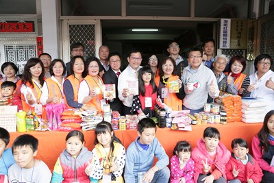 大安、外埔、北屯三食物銀行發放站啟用 林市長盼打造台中無飢餓城市