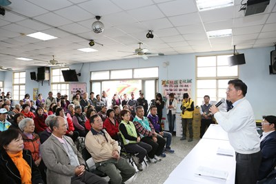 視察神岡新庒聯外道路      林市長盼盡速召開預算臨時會     以利工程進行