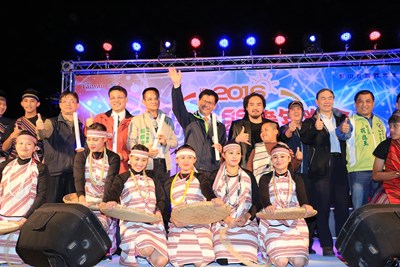 谷關梨山迎新年 林市長：市長要走到人民最需要的地方！