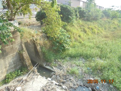 神岡區陽明山排水新建護岸 105預算到位後即可發包施作