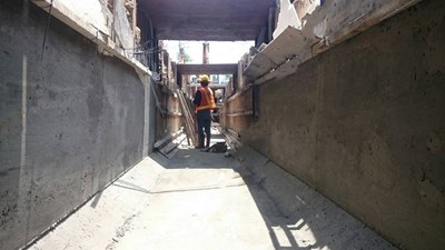 水利局完成截流工程 改善大甲區民生地下道易淹水情形