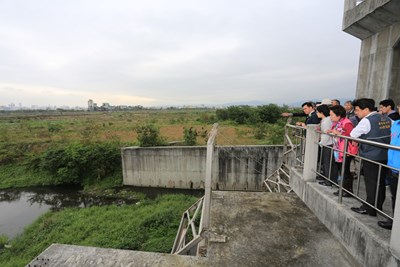 車籠埤抽水站年底完工 杜絕水災兼綠化休憩功能  