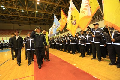 守望相助誓師提升春安能量       林市長：守望相助隊政見落實中