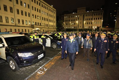 春安工作正式啟動 林市長校閱警力展市府治安決心