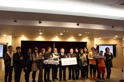 華盛頓文教基金會愛心捐246餘萬助社福團體購置交通車 社會局感謝各界愛心