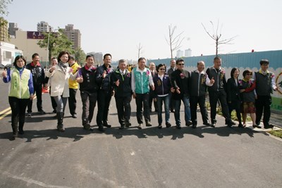 13期文心南七路通車 市府加速重劃區道路及公共設施建置