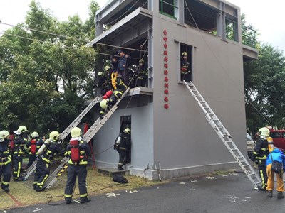 中市消防局救災演練量、受訓人數增十幾倍 增強因應多元救災任務信心