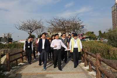 時代力量立委視察台中花博展區 承諾促請中央落實應有補助