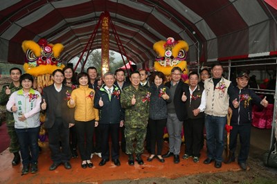 光隆營區滯洪池年底完工 防汛兼軍方訓練場地創造雙贏