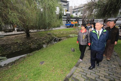 張副市長訪新都公園 複製成功經驗建設土庫溪生態公園