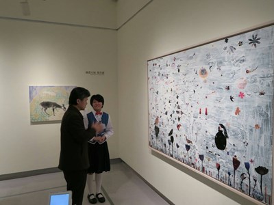 自然魔法師教育展     小小志工展現專業導覽能力