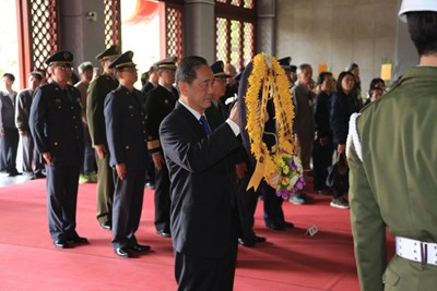 飲水思源 105年遙祭黃陵春祭國殤典禮北區、豐原區同時舉行