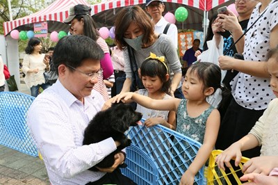 市府米克斯春季同樂會 宣導犬貓認養不棄養