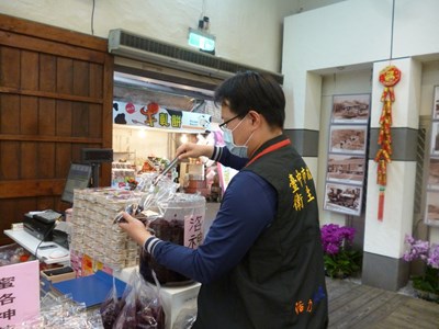 市府衛生局抽驗蜜餞果乾 全數符合標準