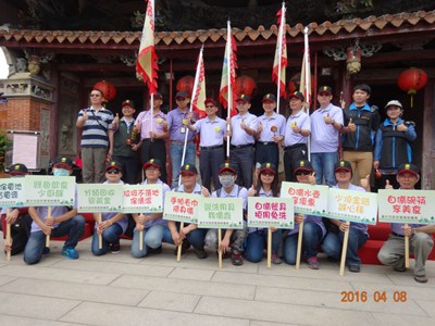 「媽祖遶境 台灣乾淨」     環保局遶境期間加強沿線環境維護