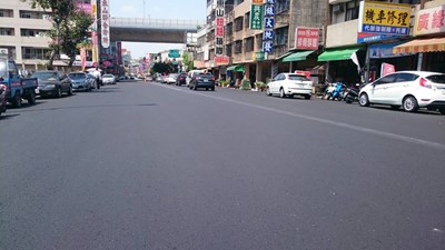 中市府持續施作路平 大坑東山路自環中東路至和祥街口路平完工
