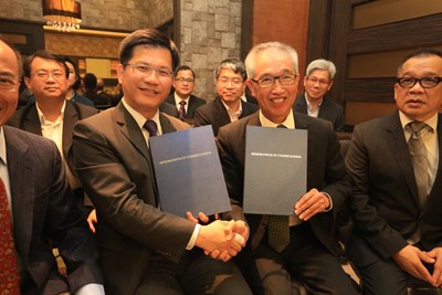 台中市府與嘉里大榮物流簽訂MOU    助台中優質農產外銷東協