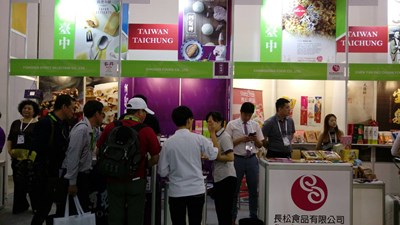 新加坡國際食品展 台中形象館獲佳績