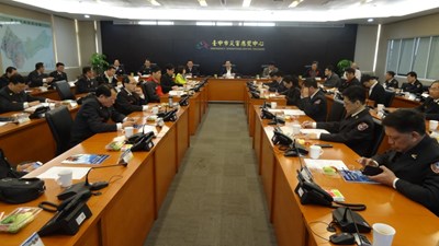 台中市政府消防局消防評鑑     總成績全國特優