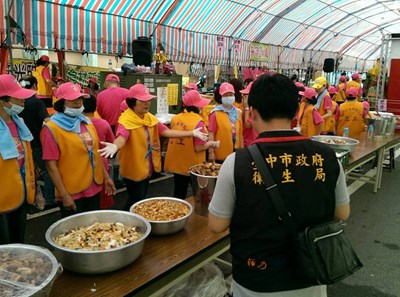 大甲媽回鑾     衛生局沿途把關沿途食品衛生