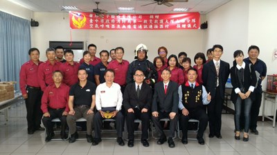 華邦電子捐贈消防救災器材  提升市府救災能量