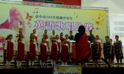 寓教於樂 教育局辦國中學生英語歌唱比賽