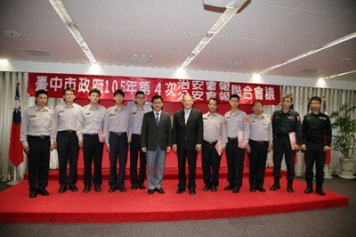 中市各類犯罪案件數遞減 林市長：數字會說話