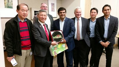 中市赴矽谷招商  國際科技大廠思科對水湳園區表達高度投資意願