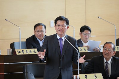 林市長力推山手線及雙港輕軌促進區域發展 盼議會支持