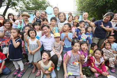 家庭野餐日 林市長與孩子同樂
