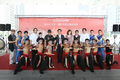 九天民俗技藝團十年經典大秀 林市長盛讚台中品牌推向國際