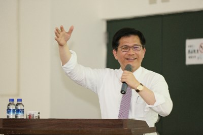 林市長興大演講  分享施政經驗與國際觀