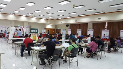 市府聯合徵才沙鹿登場 初步媒合115人次