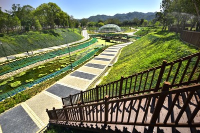 太平坪林森林公園獲金質獎肯定 中市府盼達「海綿城市」目標